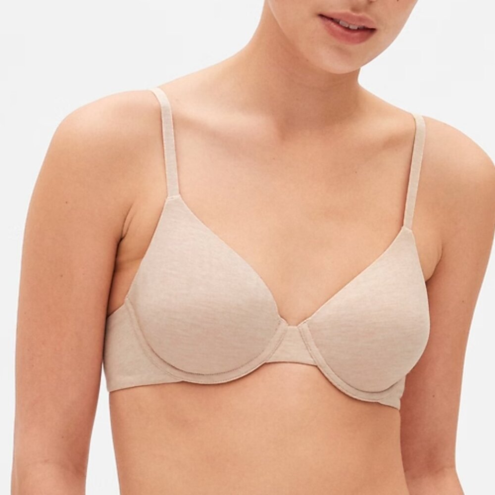 NWOT Gap Nude Breathe Favorite Coverage Bra, Size 36B